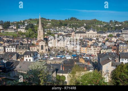 Frankreich, Correze, Tüll, Vezere Tal Stockfoto