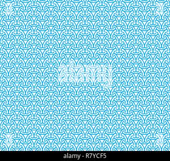 Abstrakt Blau nahtlose Hintergrund. Vector Illustration. Einfaches Muster Stock Vektor