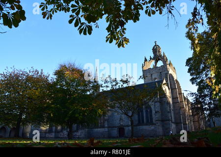 King's College Kapelle im Herbst, Universität Aberdeen, Aberdeen Stockfoto