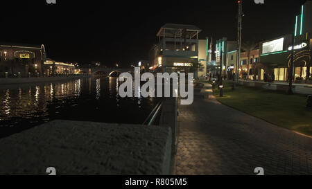 Riverland am Dubai Parks und Resorts Stockfoto