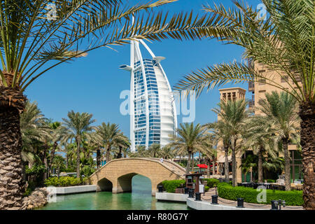 Burj Al Arab in Dubai Stockfoto