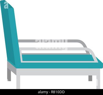 Psychiater Stuhl isoliert Symbol Vektor illustration Design Stock Vektor