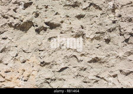 Texturierte Wand. Hintergrund Textur. alte Zement Stein. Stockfoto