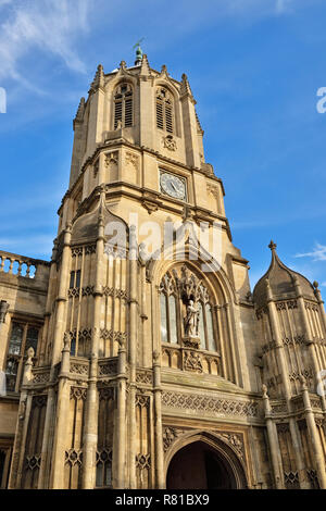 Tom Tower, Christ Church College, Oxford, England, Vereinigtes Königreich Stockfoto