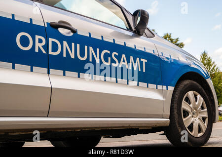 Auto Ordnungsamt Deutschland Stockfoto