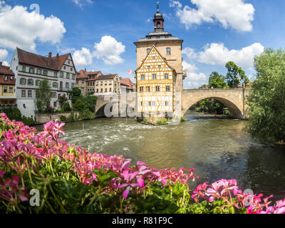 Altes Rathaus Bamberg Stockfoto