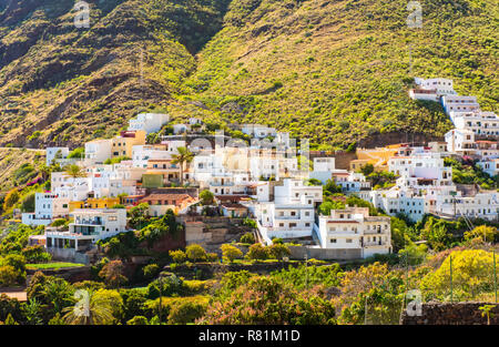 Schöne Aussicht Igueste de San Andres kleines Dorf auf Teneriffa Kanarische Inseln, Spanien Stockfoto