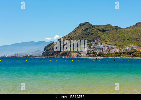 Wunderschöne Aussicht auf San Andres in der Nähe von Santa Cruz de Tenerife im Norden von Teneriffa, Kanarische Inseln, Spanien Stockfoto