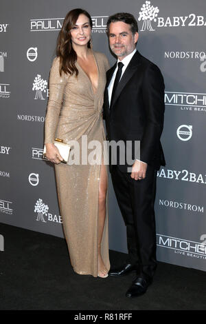 2018 Baby 2 Baby Gala am 3 Labs am 10. November 2018 in Culver City, CA Mit: Ingrid Vandebosch, Jeff Gordon, Wo: Culver City, Kalifornien, USA, wenn: 10. Nov. 2018 Credit: Nicky Nelson/WENN.com Stockfoto