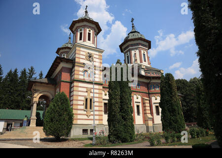 Kloster Sinaia, Muntenia, Sinaia, Prahova County, der Walachei, Rumänien Stockfoto