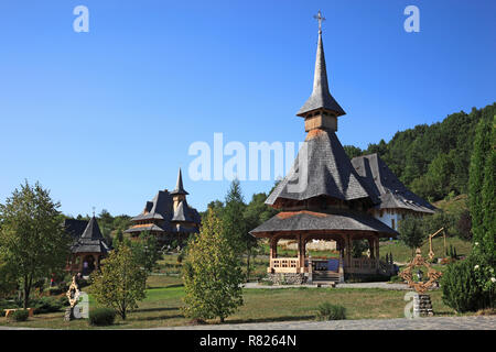 Neue Nonnen Kloster Barsana, Barsana, Maramureș County, Rumänien Stockfoto