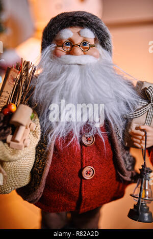 Santa Claus Puppe Stockfoto