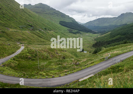 A83 auf den Rest und dankbar sein. Stockfoto