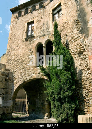 Plaça del Pallol, Tarragona Stockfoto