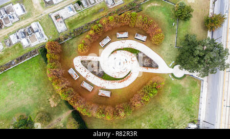 Die New Orleans Katrina Memorial, St. Patrick Friedhof Nr. 1, New Orleans, LA, USA Stockfoto