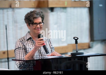 Die Frauen in den Medien Pay Equity Gipfel Stockfoto