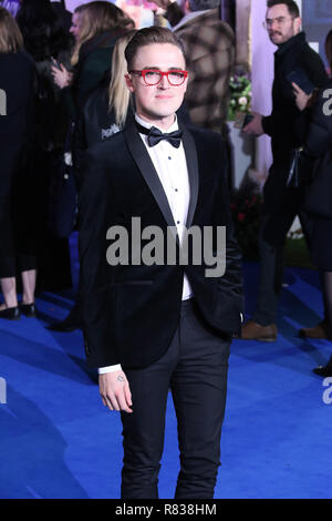 London, Großbritannien. 12. Dezember 2018. Tom Fletcher, Mary Poppins zurück Europäische Premiere, die Royal Albert Hall, Kensington Gore, London, UK, 12. Dezember 2018, Foto von Richard Goldschmidt Credit: Rich Gold/Alamy leben Nachrichten Stockfoto