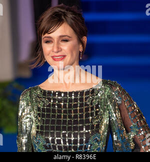 London, Großbritannien. 12. Dezember 2018. Emily Mortimer besucht die Europäische Premiere von 'Mary Poppins gibt 'in der Royal Albert Hall am 12. Dezember 2018 in London, England Credit: Gary Mitchell, GMP-Media/Alamy leben Nachrichten Stockfoto