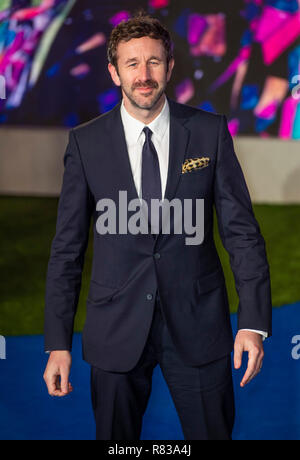 Chris O'Dowd besucht die Europäische Premiere von 'Mary Poppins gibt 'in der Royal Albert Hall. Stockfoto