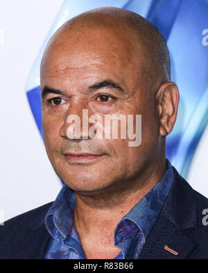 Los Angeles, USA. 12 Dec 2018, Schauspieler Temuera Morrison kommt an der Los Angeles Premiere von Warner Bros. Pictures' "aquaman" an der TCL Chinese Theater IMAX am Dezember 12, 2018 in Hollywood, Los Angeles, Kalifornien, Vereinigte Staaten. (Foto von David Acosta/Image Press Agency) Quelle: Bild Presse Agentur/Alamy leben Nachrichten Stockfoto