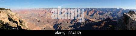 Bilder vom Südrand des Grand Canyon Stockfoto