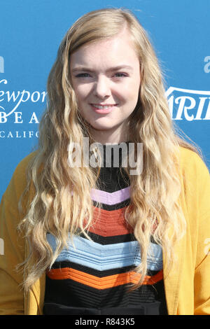 Vielzahl von 10 Akteuren zu beobachten & Newport Beach Film Festival Herbst Ehren am Resort at Pelican Hill am 11. November 2018 in Newport Coast, CA bietet: Elsie Fisher Wo: Newport Coast, California, United States Wenn: 11. Nov. 2018 Credit: Nicky Nelson/WENN.com Stockfoto