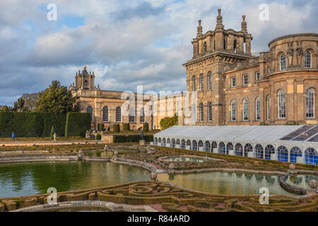Blenheim Palace, Oxfordshire, England, Vereinigtes Königreich, Europa Stockfoto