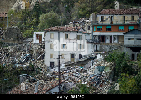 Erdbeben in Anagni Stockfoto