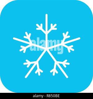 Blaue Blume logo Vektorgrafik Stock Vektor