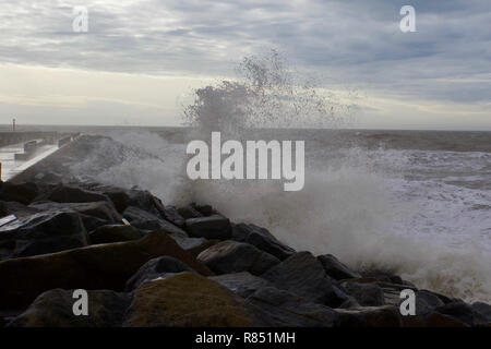 West Bay, auch als Bridport Harbour, Dorset, England bekannt Stockfoto