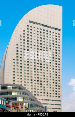 Intercontinental Grand Hotel Gebäude in Minato Mirai Yokohama, Kanagawa, Japan Stockfoto