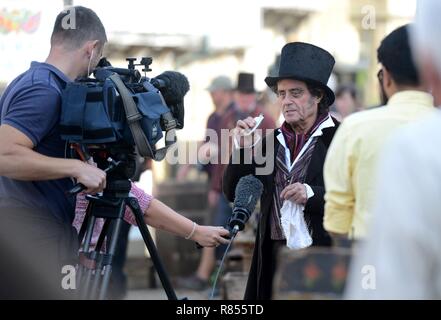 Dr. Thorne ist in Lacock, Wiltshire gefilmt Stockfoto