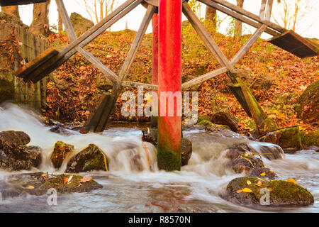 Glade Creek Grist mil Stockfoto