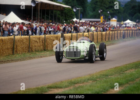 Froilan Gonzalez 1952 BRM V16 Goodwood Festival der Geschwindigkeit 1996 Stockfoto