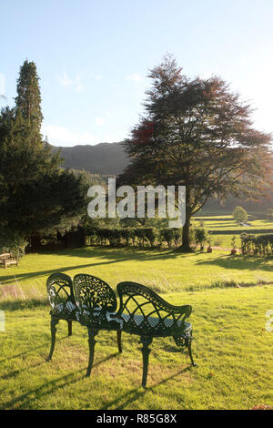 Ein Blick über Easedale, Grasmere im Lake District Stockfoto