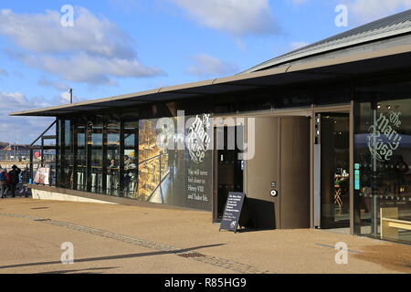 Mary Rose Museum, Historic Dockyard, Portsmouth, Hampshire, England, Großbritannien, USA, UK, Europa Stockfoto