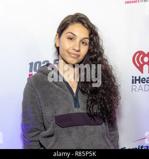 Rosemont, Illinois, USA. 12. Dezember 2018. Alessia Cara besucht 103.5 KISS FM Chicago's Jingle Ball 2018 am 12. Dezember in Rosemont, Illinois 2018. Foto: imageSPACE/MediaPunch Credit: MediaPunch Inc/Alamy leben Nachrichten Stockfoto