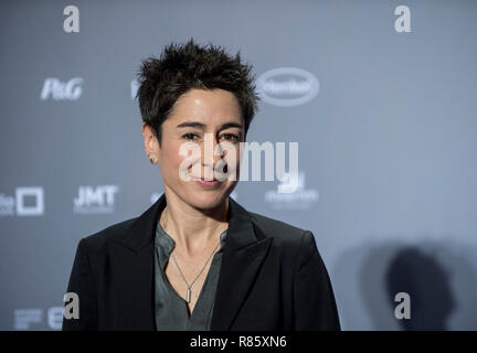 Düsseldorf, Deutschland. 07 Dez, 2018. Dunja HAYALI, Journalist, Moderator, der Verleihung des Deutschen Nachhaltigkeitspreis in Düsseldorf / Deutschland am 07.12.2018 | Verwendung der weltweiten Kredit: dpa/Alamy leben Nachrichten Stockfoto