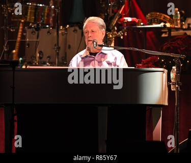 Hollywood, FL, USA. 12 Dez, 2018. Brian Wilson und Al Jardine während der Weihnachten album Tour am Hard Rock Events Center am Seminole Hard Rock Hotel & Casino am Dezember 12, 2018 in Hollywood, Florida stattfinden. Quelle: MPI04/Medien Punch/Alamy leben Nachrichten Stockfoto