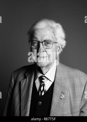 Kenneth Baker in den Oldie literarische Mittagessen 11/12/18. Stockfoto