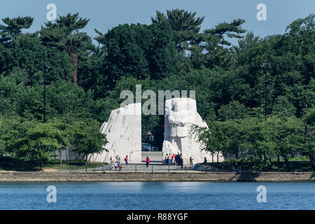 Martin Luther King Memorial, Washington DC, USA. Stockfoto