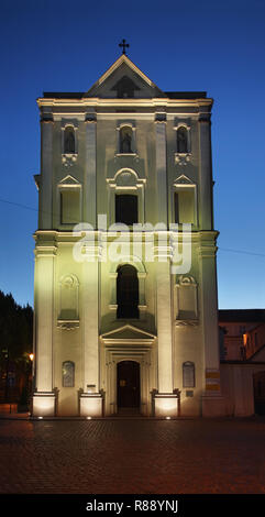 Kirche des Hl. Franz Xaver in Grudziadz. Polen Stockfoto
