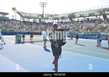 Betreut und beteiligt sich an der 2018 Chris Evert/Raymond James Pro-Celebrity Tennis Classic in Delray Beach Tennis Center am 11. November in Delray Beach, Florida 2018. Mit: Dichtung Wo: Delray Beach, Florida, United States Wenn: 11. Nov. 2018 Credit: JLN Fotografie/WENN.com Stockfoto