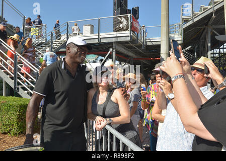 Betreut und beteiligt sich an der 2018 Chris Evert/Raymond James Pro-Celebrity Tennis Classic in Delray Beach Tennis Center am 11. November in Delray Beach, Florida 2018. Mit: Dichtung Wo: Delray Beach, Florida, United States Wenn: 11. Nov. 2018 Credit: JLN Fotografie/WENN.com Stockfoto