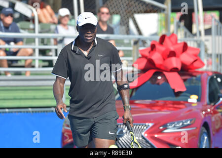 Betreut und beteiligt sich an der 2018 Chris Evert/Raymond James Pro-Celebrity Tennis Classic in Delray Beach Tennis Center am 11. November in Delray Beach, Florida 2018. Mit: Dichtung Wo: Delray Beach, Florida, United States Wenn: 11. Nov. 2018 Credit: JLN Fotografie/WENN.com Stockfoto