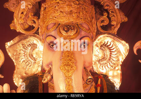 Lord Ganesh Festival in Pune, Maharashtra, Indien Stockfoto