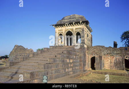 Ashrafi Mahal, Mandu, Madhya Pradesh, Indien Stockfoto