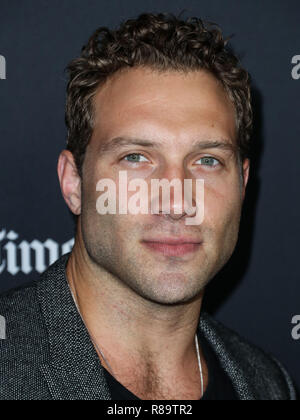 HOLLYWOOD, Los Angeles, CA, USA - 25. SEPTEMBER: Jai Courtney im LA Film Festival 2018 - Gala Screening Uraufführung von "Der Eid" am ArcLight Hollywood hielt am 25. September 2018 in Hollywood, Los Angeles, Kalifornien, Vereinigte Staaten. (Foto von Xavier Collin/Image Press Agency) Stockfoto