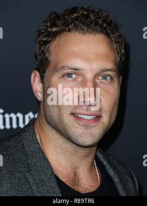 HOLLYWOOD, Los Angeles, CA, USA - 25. SEPTEMBER: Jai Courtney im LA Film Festival 2018 - Gala Screening Uraufführung von "Der Eid" am ArcLight Hollywood hielt am 25. September 2018 in Hollywood, Los Angeles, Kalifornien, Vereinigte Staaten. (Foto von Xavier Collin/Image Press Agency) Stockfoto