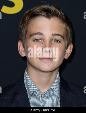 HOLLYWOOD, Los Angeles, CA, USA - 25. SEPTEMBER: Parker Bates am Los Angeles Premiere von NBC's 'Uns' ist Staffel 3 bei Paramount Studios am 25. September 2018 in Hollywood, Los Angeles, Kalifornien, Vereinigte Staaten. (Foto von Xavier Collin/Image Press Agency) Stockfoto